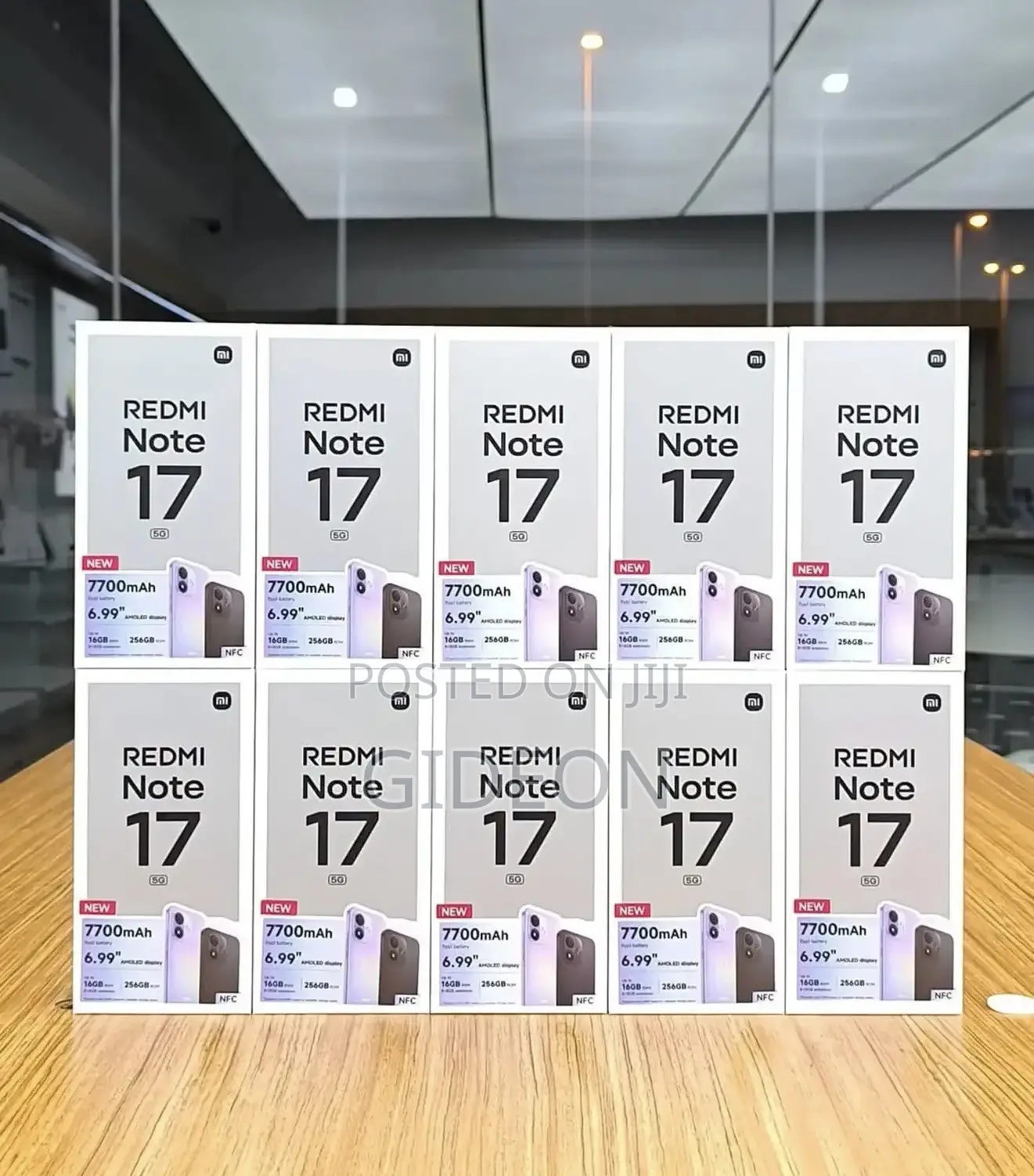 New Xiaomi Redmi Note 17 256 GB Black