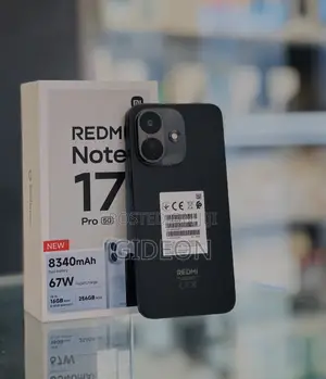 New Xiaomi Redmi Note 17 Pro 256 GB Black