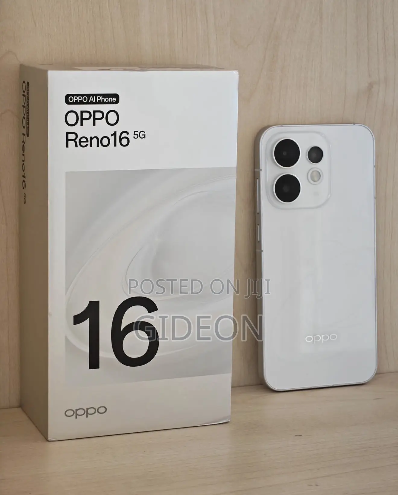 New Oppo Reno16 256 GB White