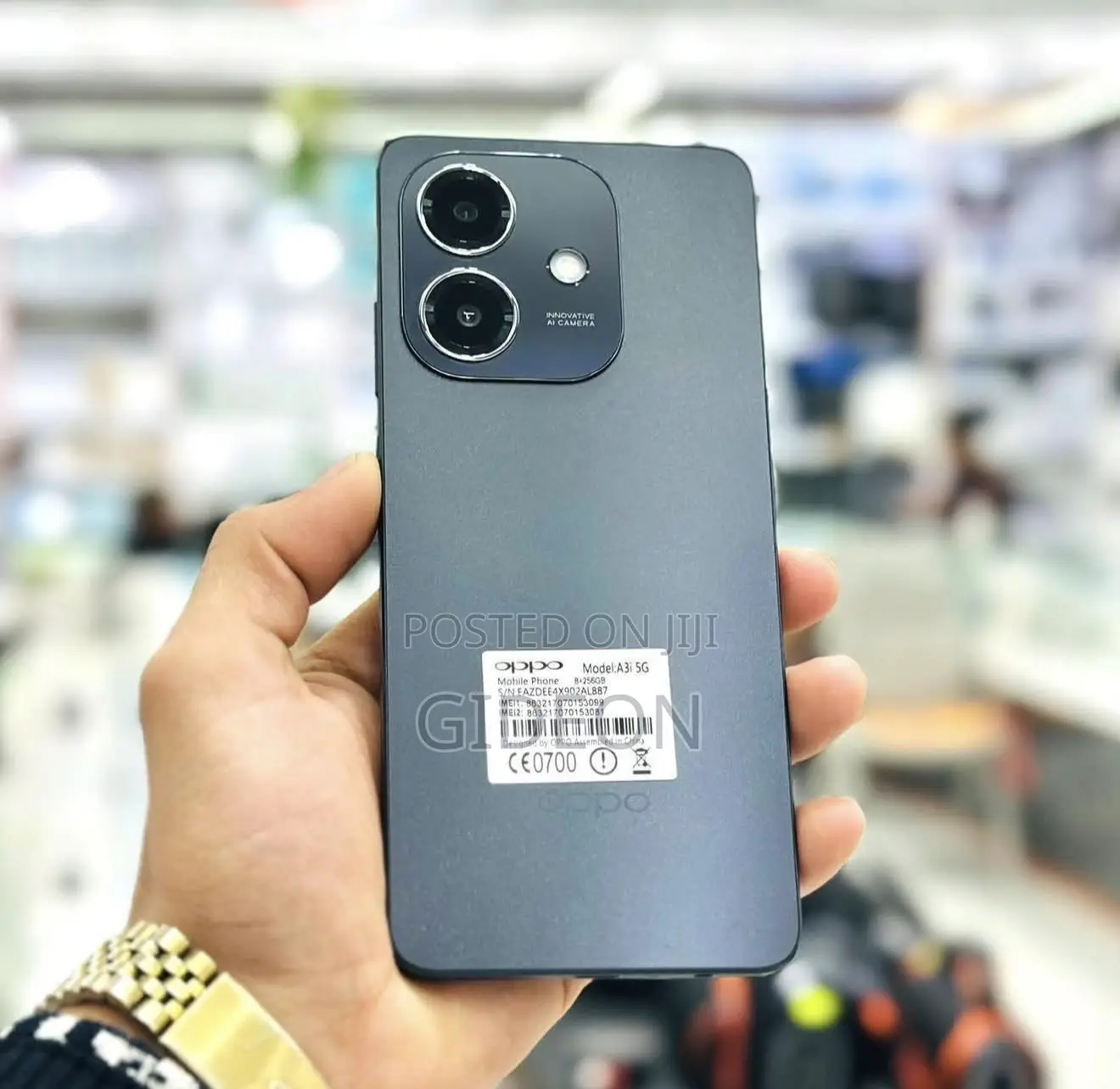 New Oppo A3 128 GB Black
