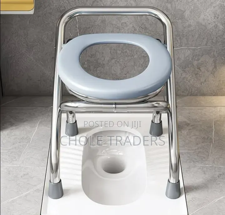 Foldable Stainless Steel Potty Seat / Chair