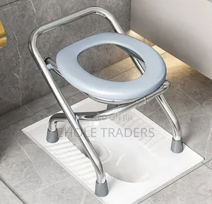 Foldable Stainless Steel Potty Seat / Chair