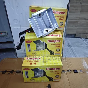 Simpex B-4 Tungsten Video Light