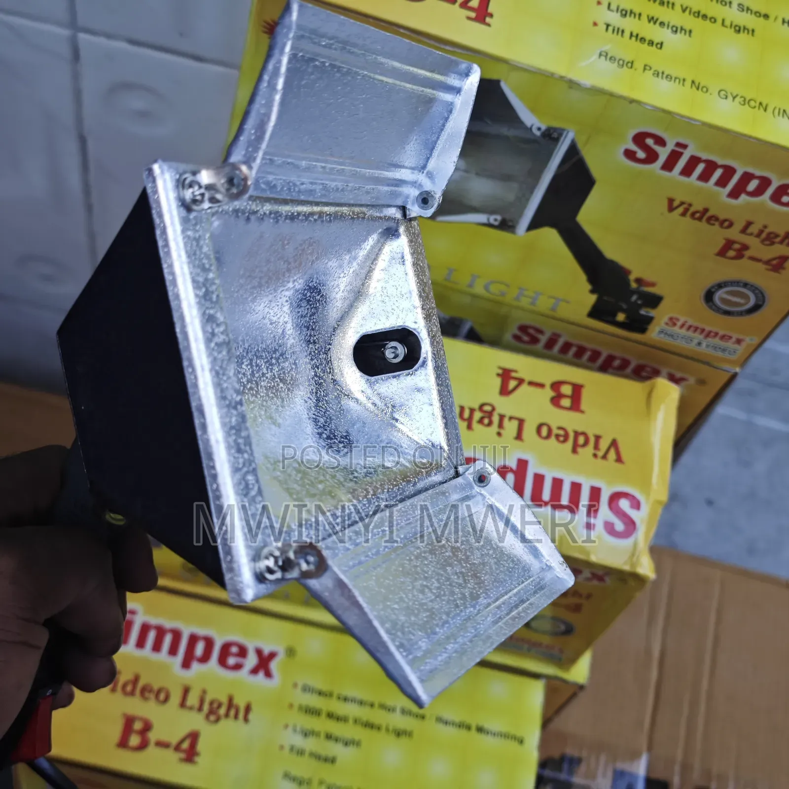 Simpex B-4 Tungsten Video Light