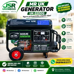 Generator Mr UK. Model :5500Q Kv 5.5