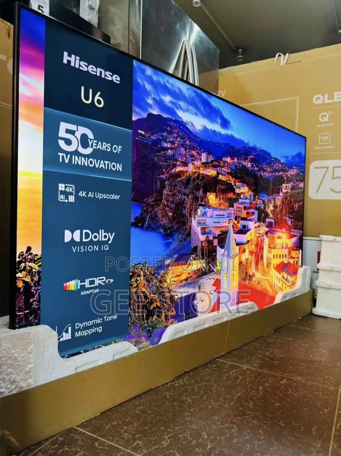 Hisense Inch 75u6s Uled Mini Led