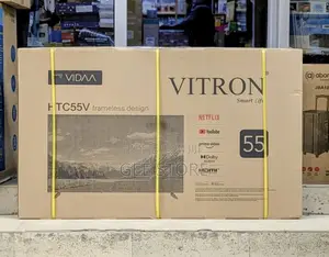 Vitron 55-Inch UHD Smart Frameless TV (Model HTC55V