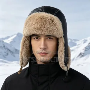 Trapper Hats Materials Original and New Cotton and Leather