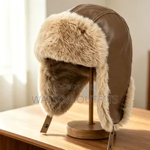 Trapper Hats Materials Original and New Cotton and Leather