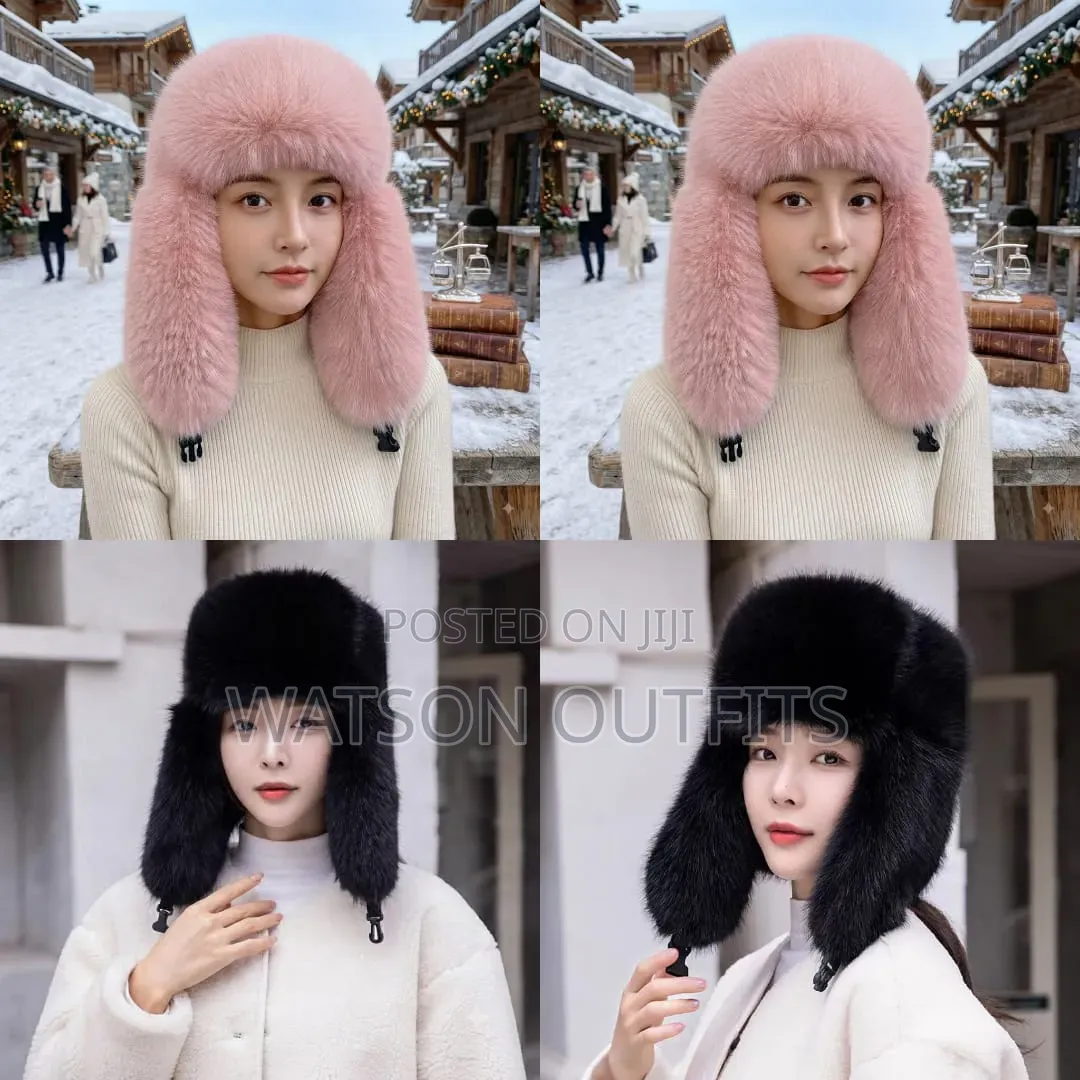 Trapper Hats Materials Original and New Cotton and Leather