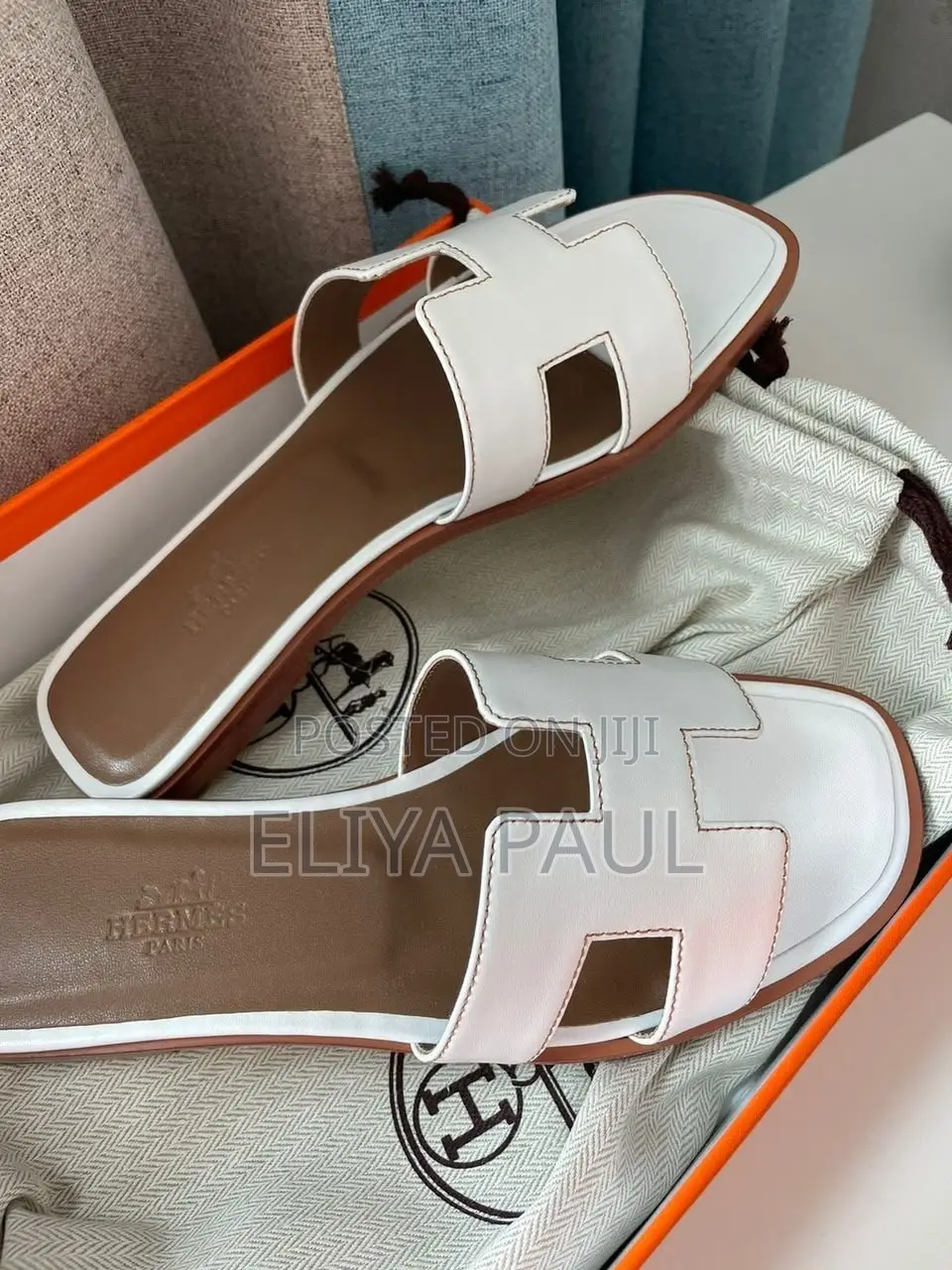 Hermes Leather Sandal