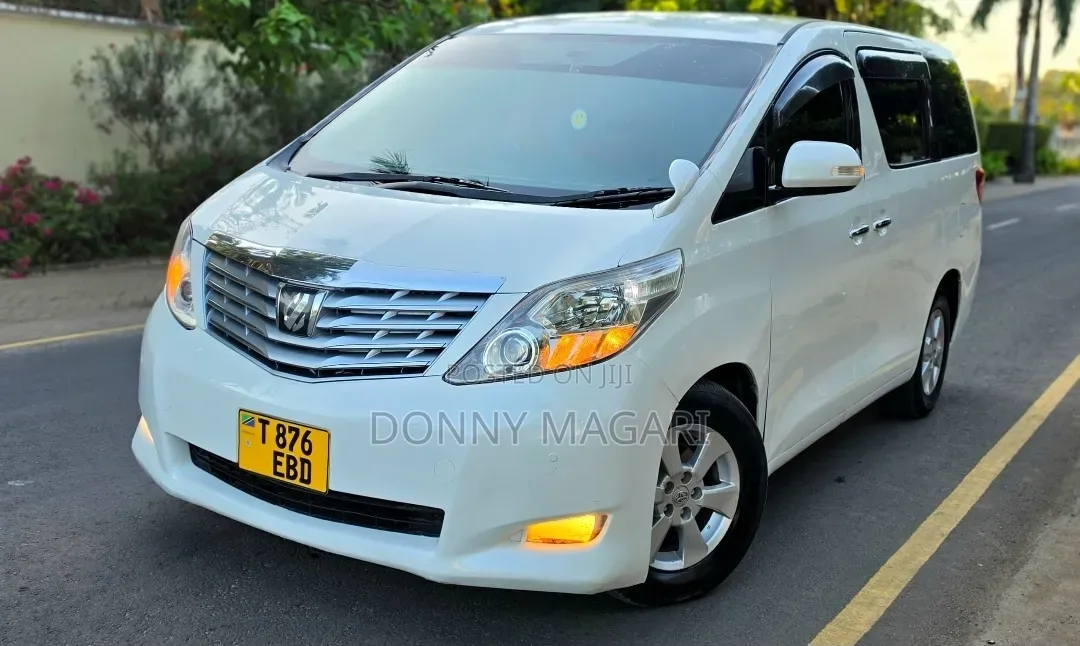 Toyota Alphard 2011 White