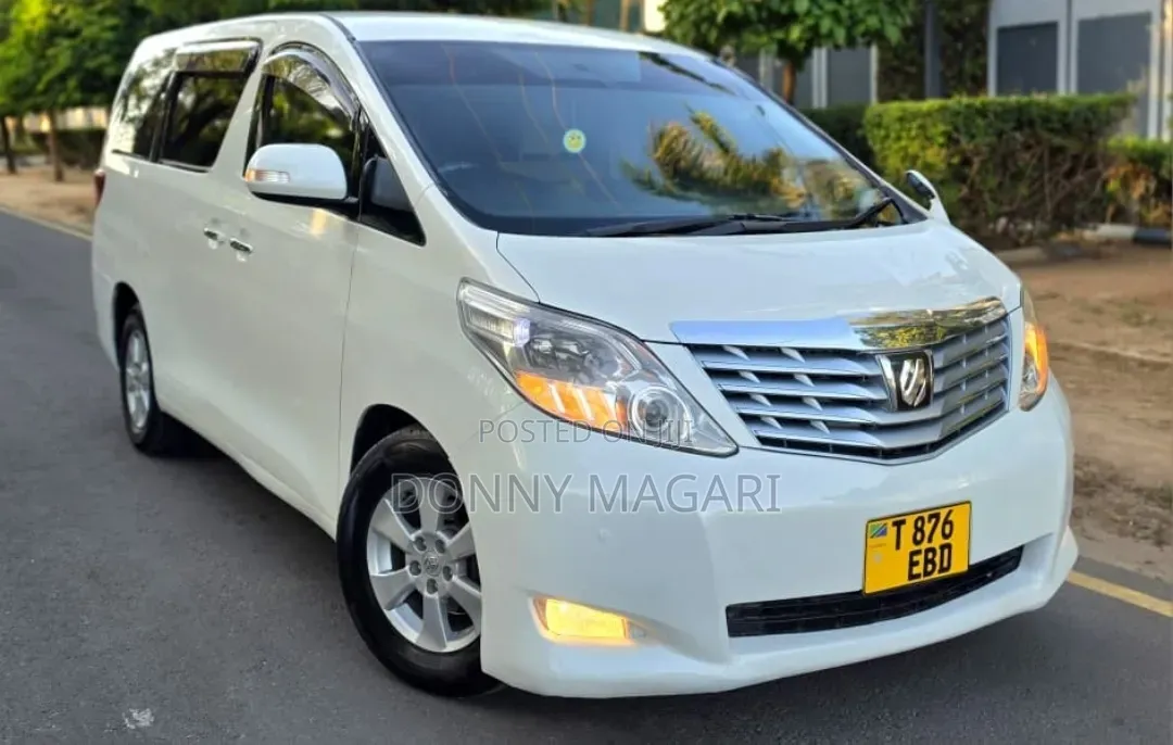 Toyota Alphard 2011 White