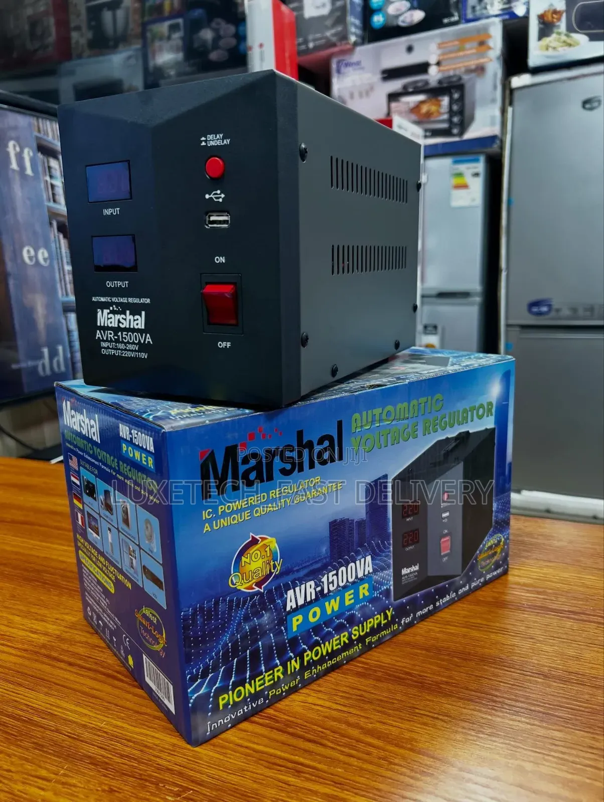 Marshal Stabilizer 1500 Watts Automatic
