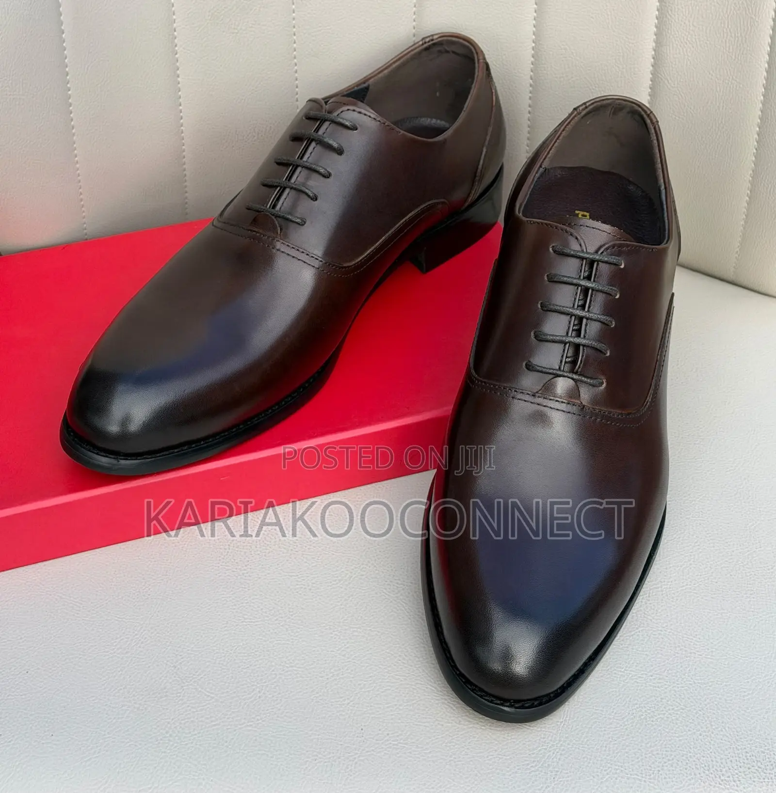 Pierre Cardin Leather Oxford Shoes