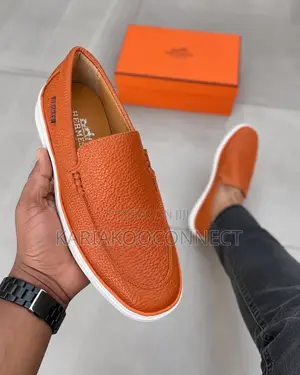 Hermes Leather Loafers