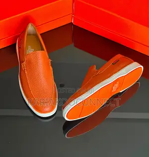 Hermes Leather Loafers
