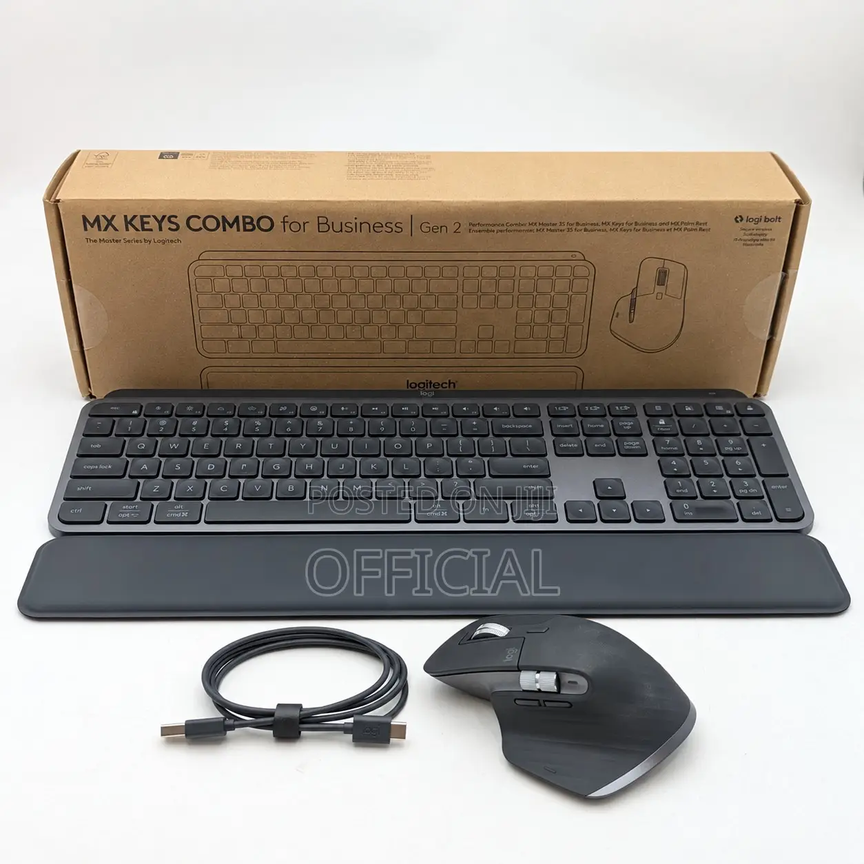 MX Keys S Combo for Mac/Win (Both Backlit Keyboard Pro Mouse)