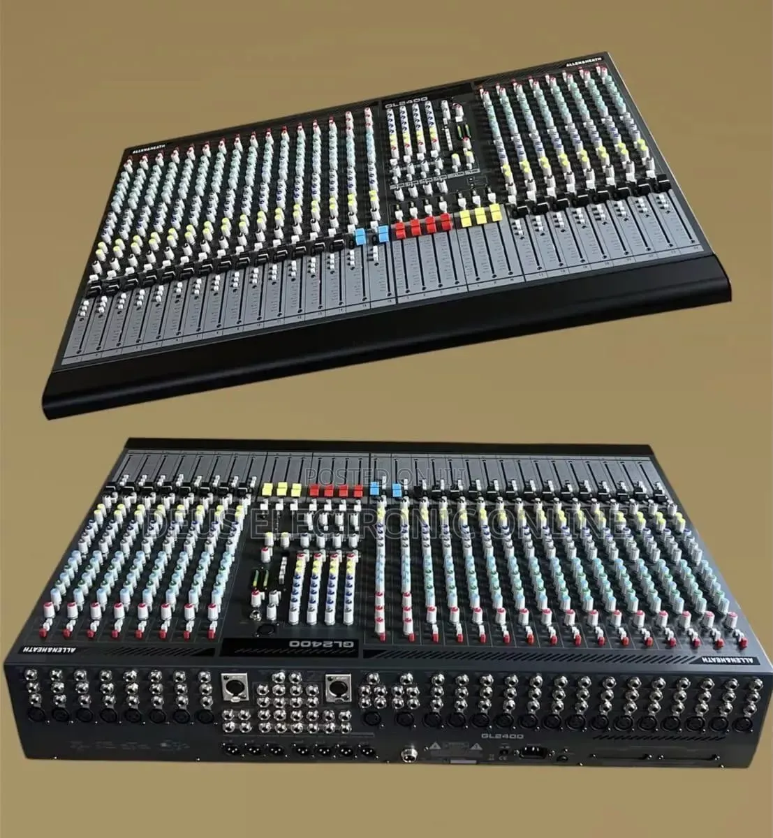 *ALLEN HEATH MIXER 32ch* With Case and 24nch