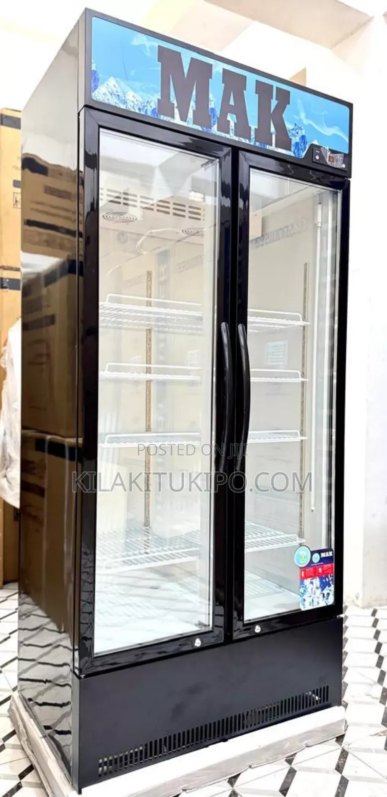 MAK Showcase Fridge 400ltrs Side by Side