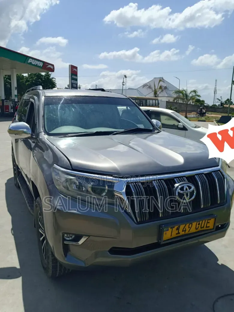 Toyota Land Cruiser Prado 2005 Gray