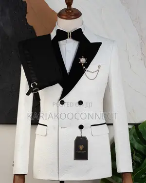 Carlos Cardini Velvet Lapel Tuxedo Suit