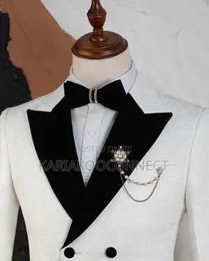 Carlos Cardini Velvet Lapel Tuxedo Suit