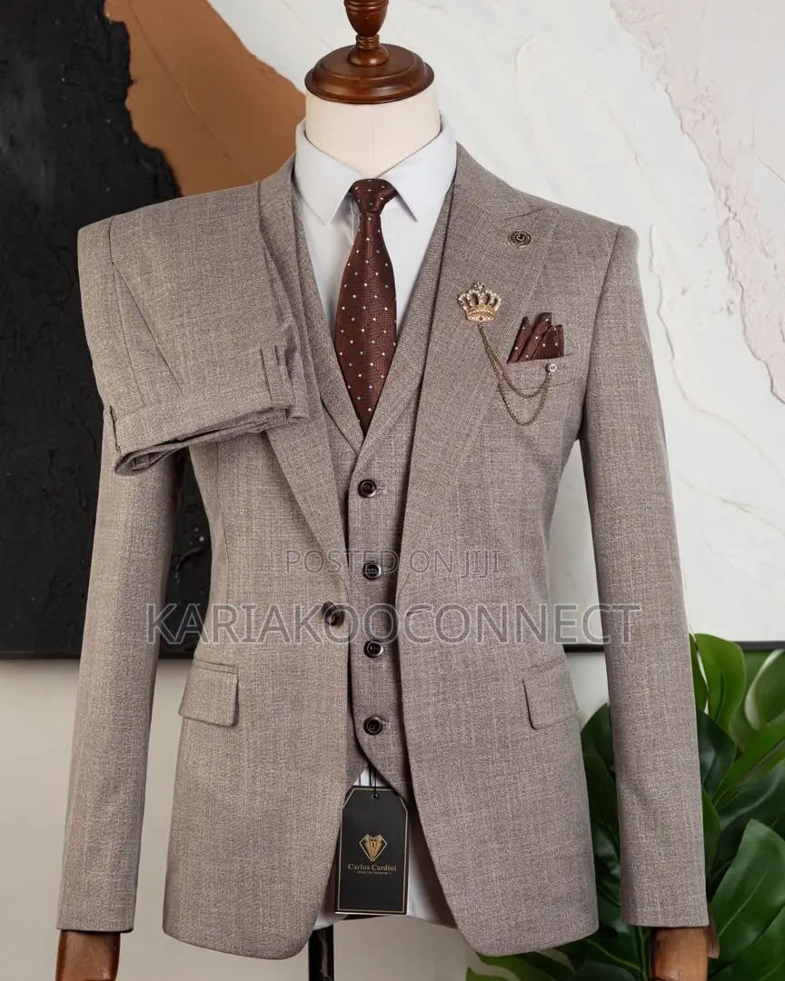 Carlos Cardini 3-Piece Tailored Suit