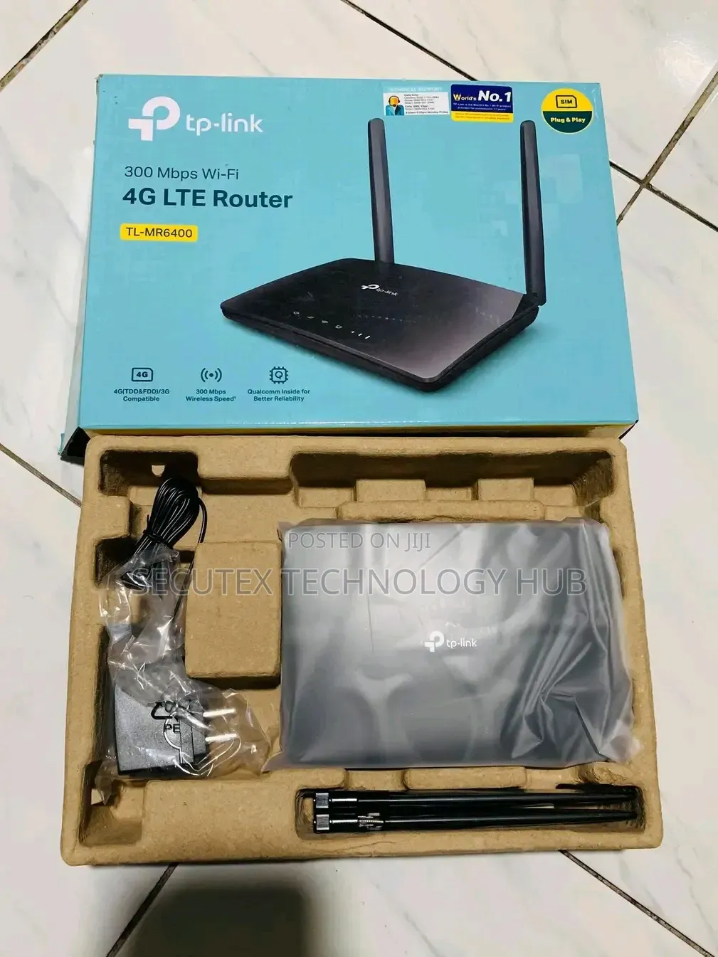 TP-Link Archer MR6400 4G LTE Router – 300Mbps