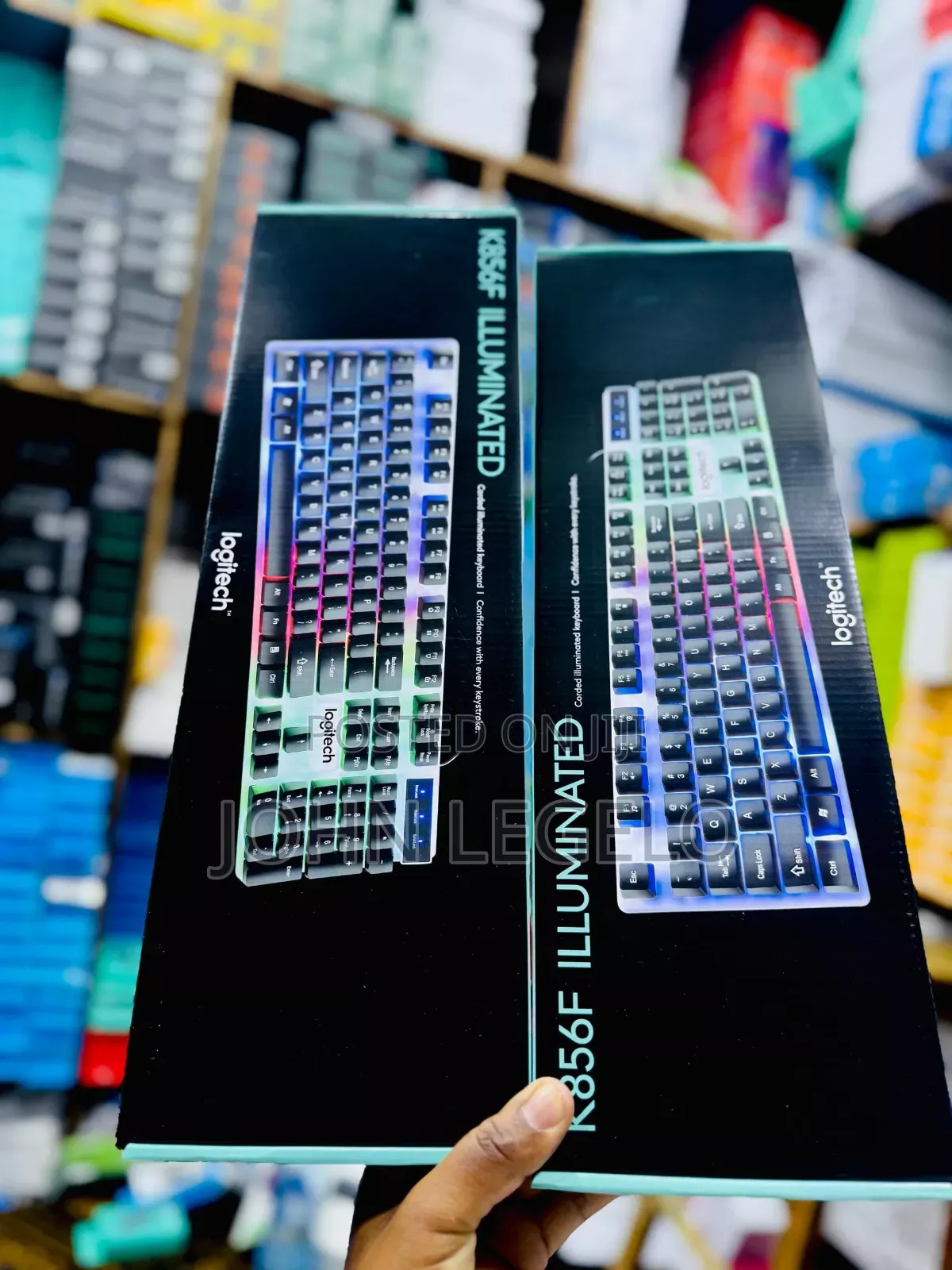 *logitech Wired Gaming Keyboard*
model:k856f