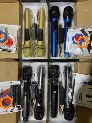 Microphone /Mic Wireless UHF – Mic Za Kanisani Kuimba, Karaoke,Rangi 6