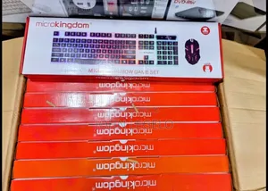 *Gaming Wired Keyboard Keyboard Na Mouse* ina Backlight *