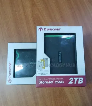 Transcend 2TB External Hard Drive – Portable USB Storage