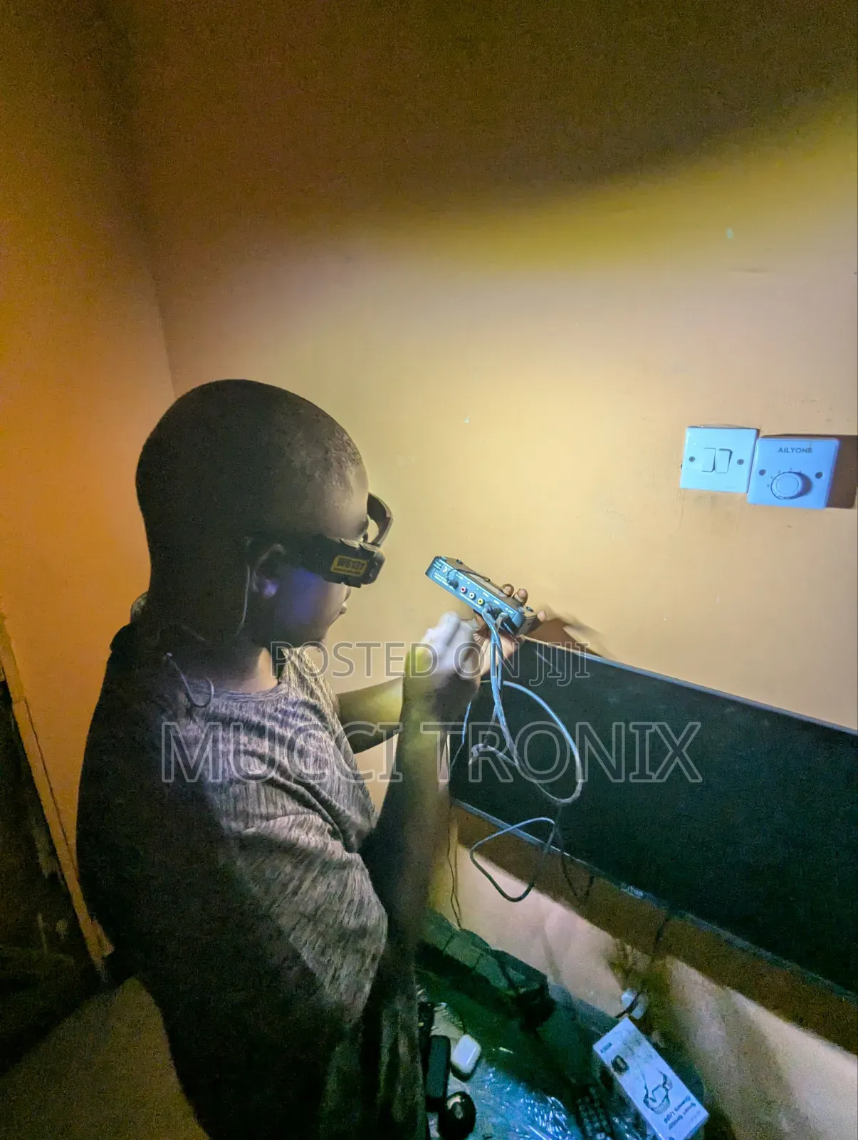 Smart Sensor Glasses Light