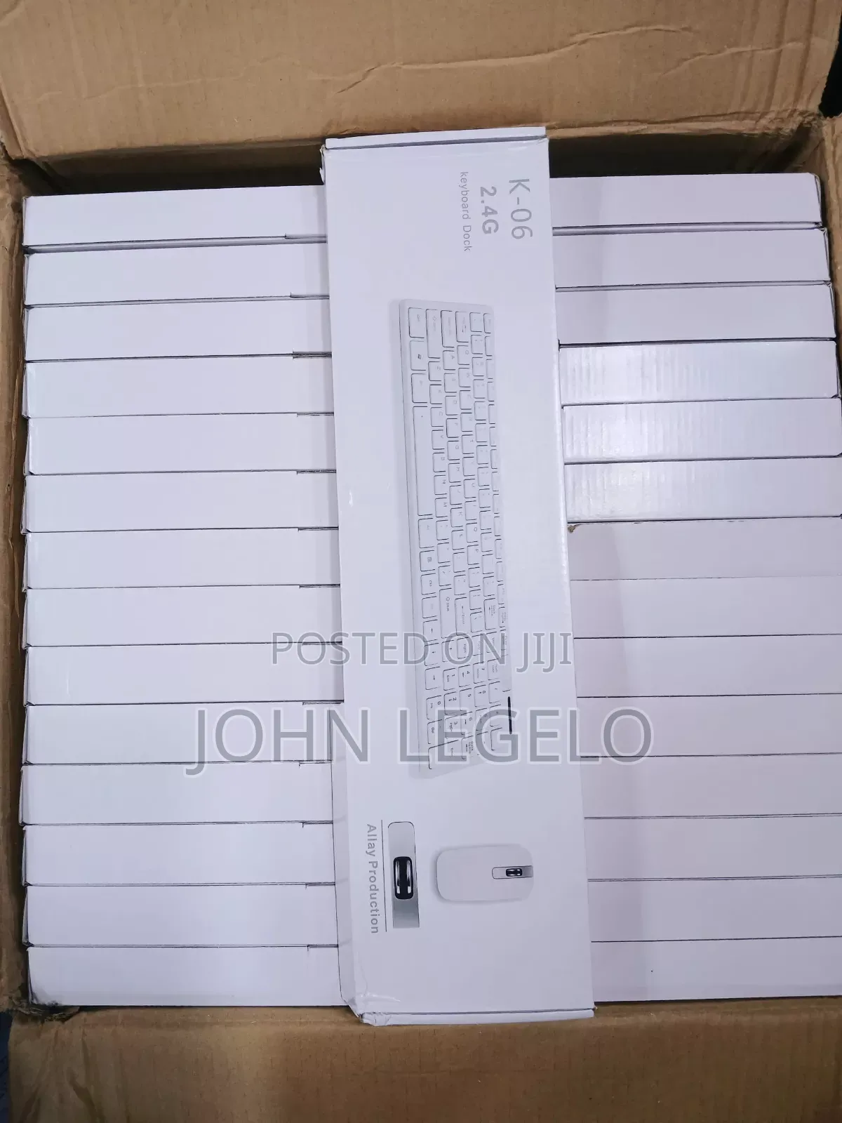 *Wireless Keyboard Kubwa Na Mouse Yake*
Model:K-06
*