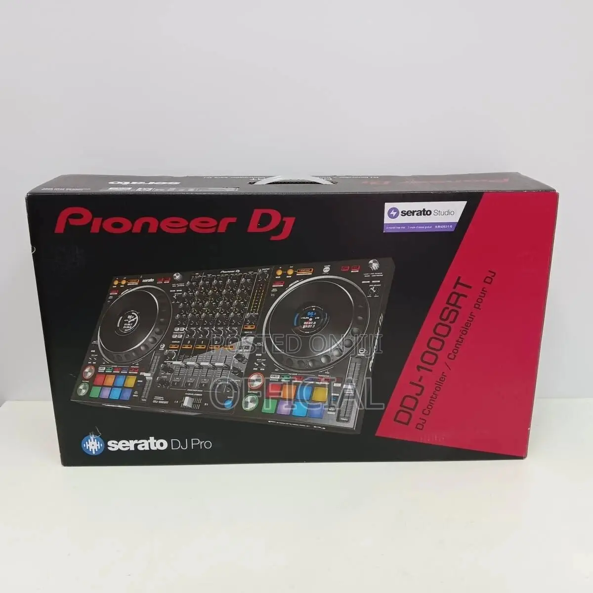 Pioneer DJ DDJ-1000SRT 4-Channel Serato Controller + 2 Cases