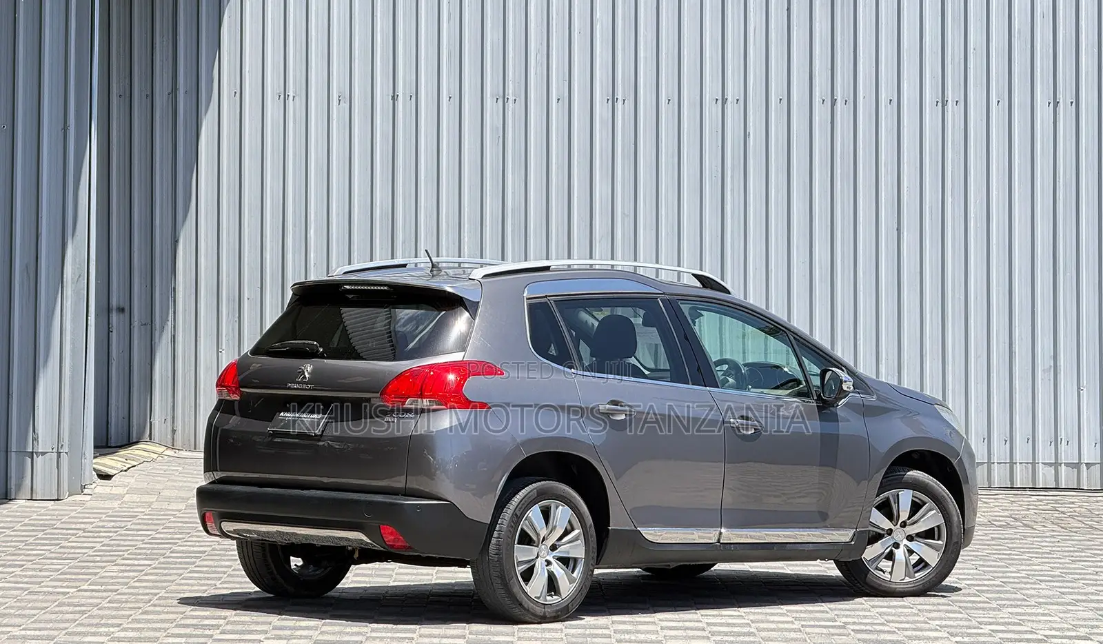 Peugeot 2008 2015 Gray