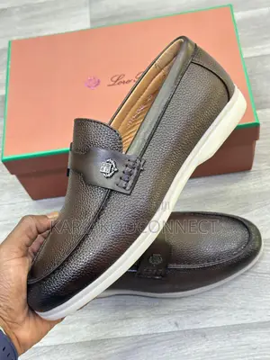 Loro Piana Leather Loafers