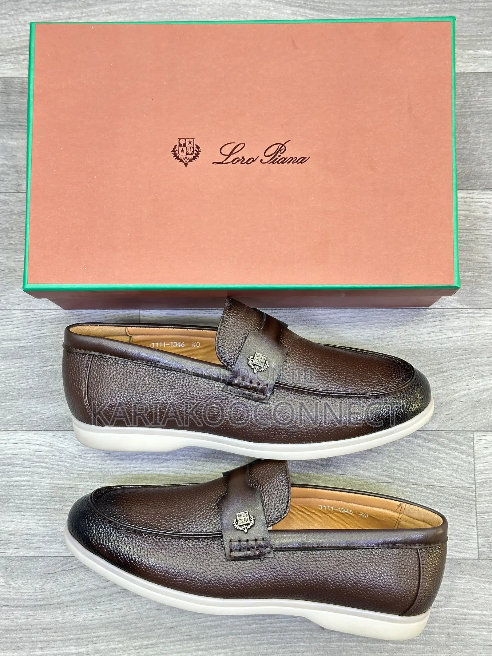 Loro Piana Leather Loafers