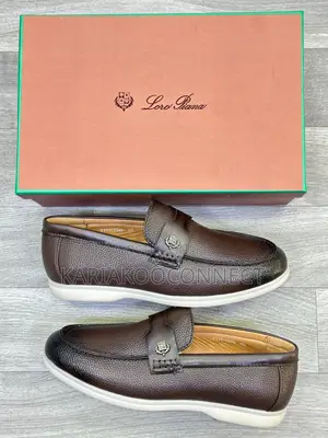 Loro Piana Leather Loafers