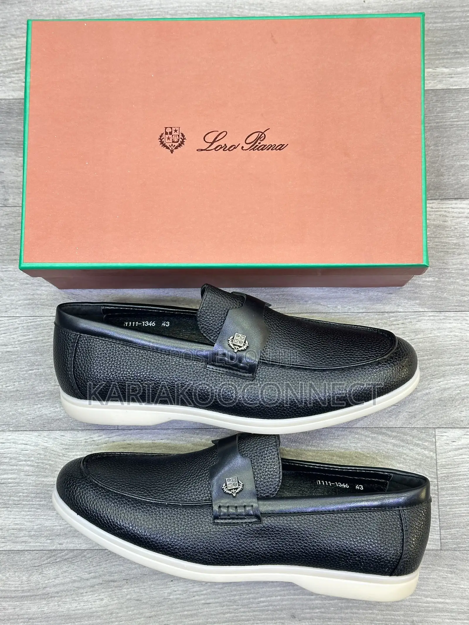 Loro Piana Leather Loafers