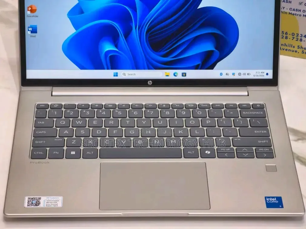 New Laptop HP ProBook 440 8GB Intel Core 7 SSD 512GB
