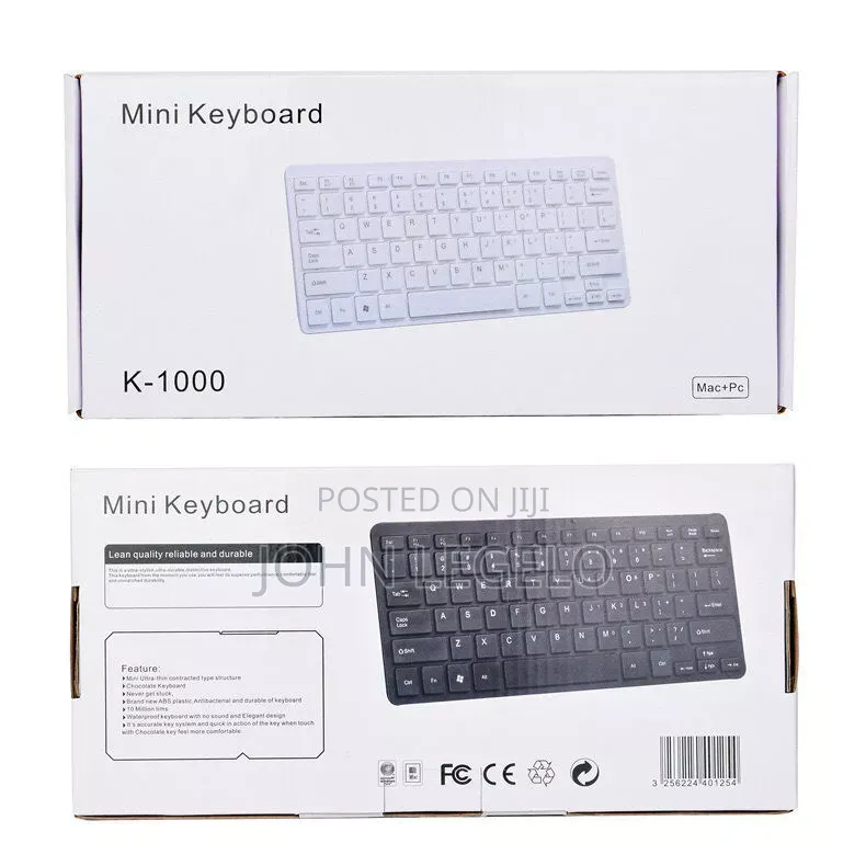 *Mini Wired Keyboard*
Model :K-1000
Ni Portable Sana
*