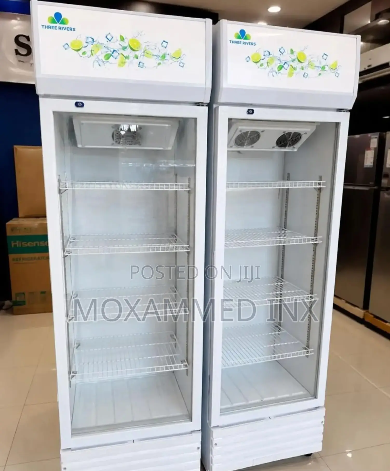 THREE RIVERS SHOWCASE FRIDGE 300LSingle Door2 Years warrantyF