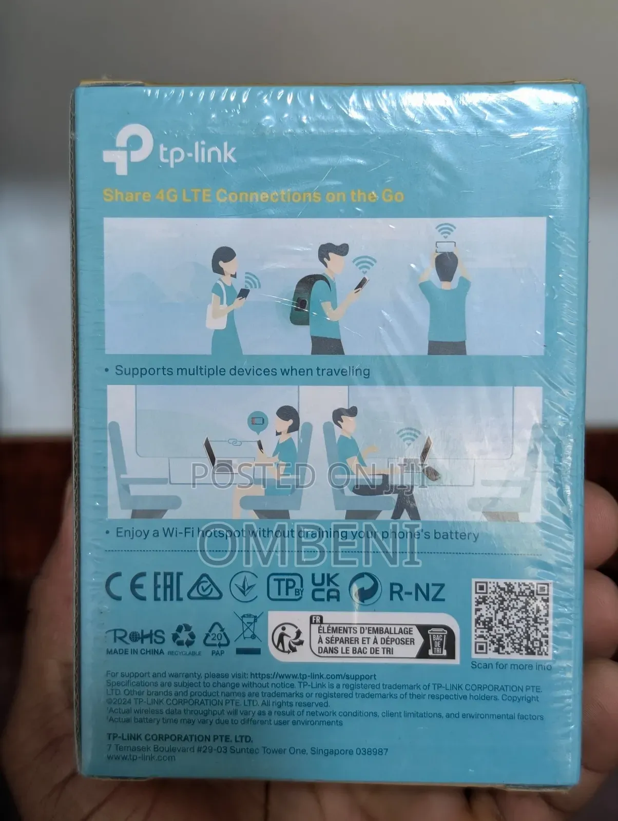 TP-Link M7200 – 4G LTE Mobile Wi-Fi