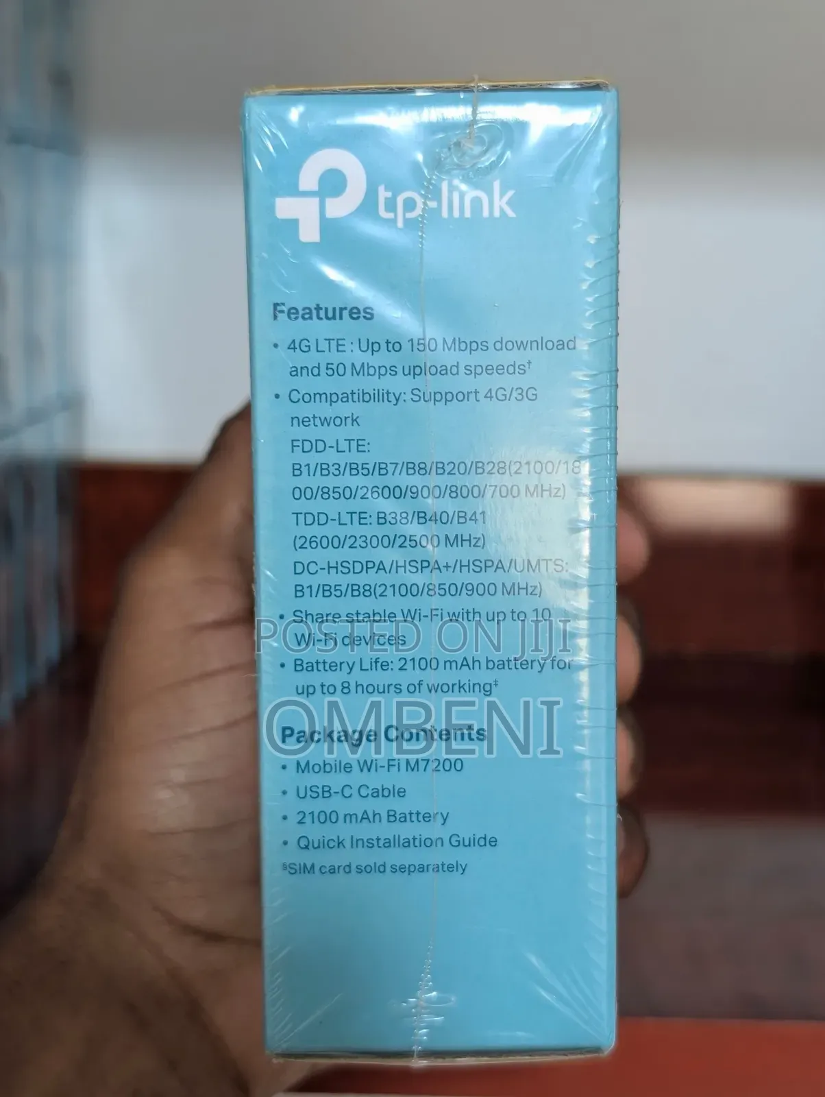 TP-Link M7200 – 4G LTE Mobile Wi-Fi