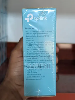 TP-Link M7200 – 4G LTE Mobile Wi-Fi