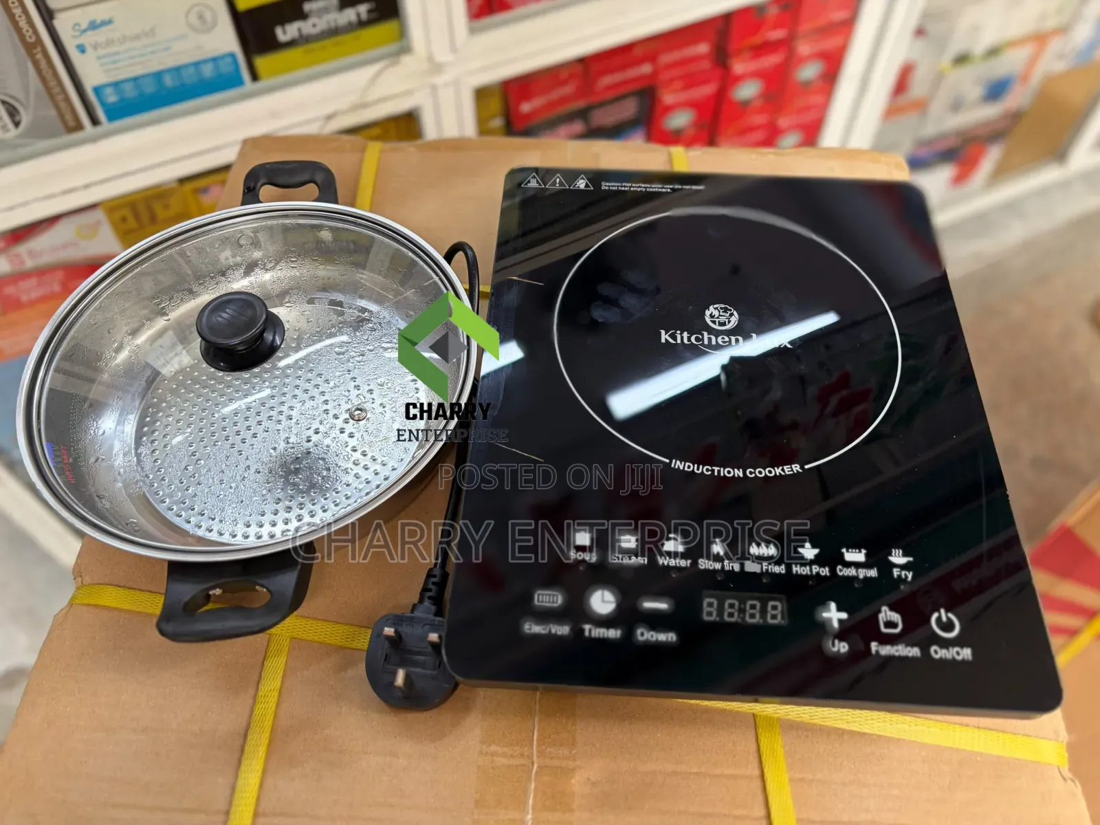 Kitchen Lux Induction Cooker
Inakuja Na Sufuria Moja