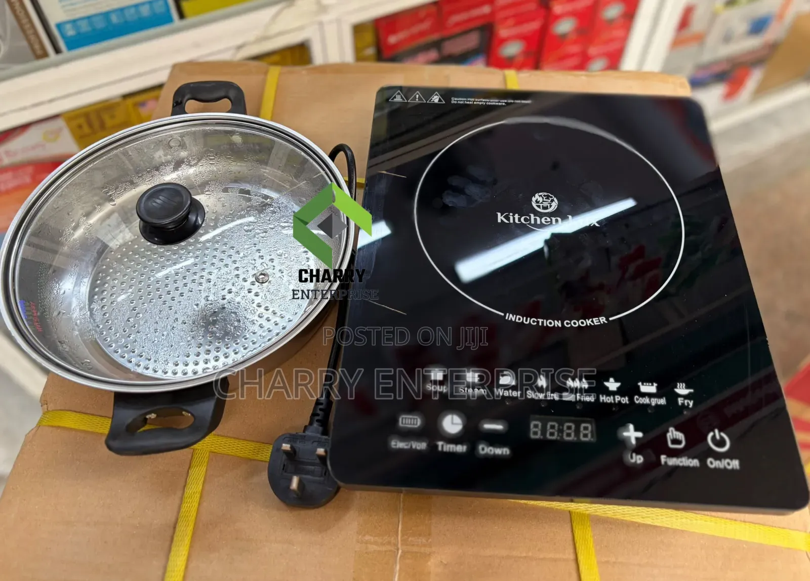 Kitchen Lux Induction Cooker
Inakuja Na Sufuria Moja