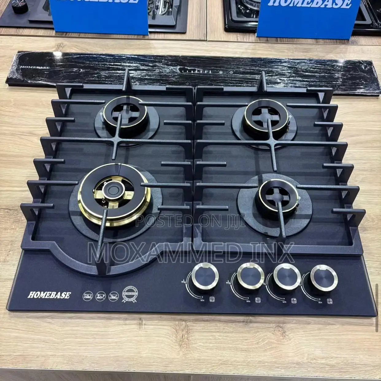 HOMEBASE COOKTOPSHB-GC-401Features4 Plates (Full Gas)Tempered Matt